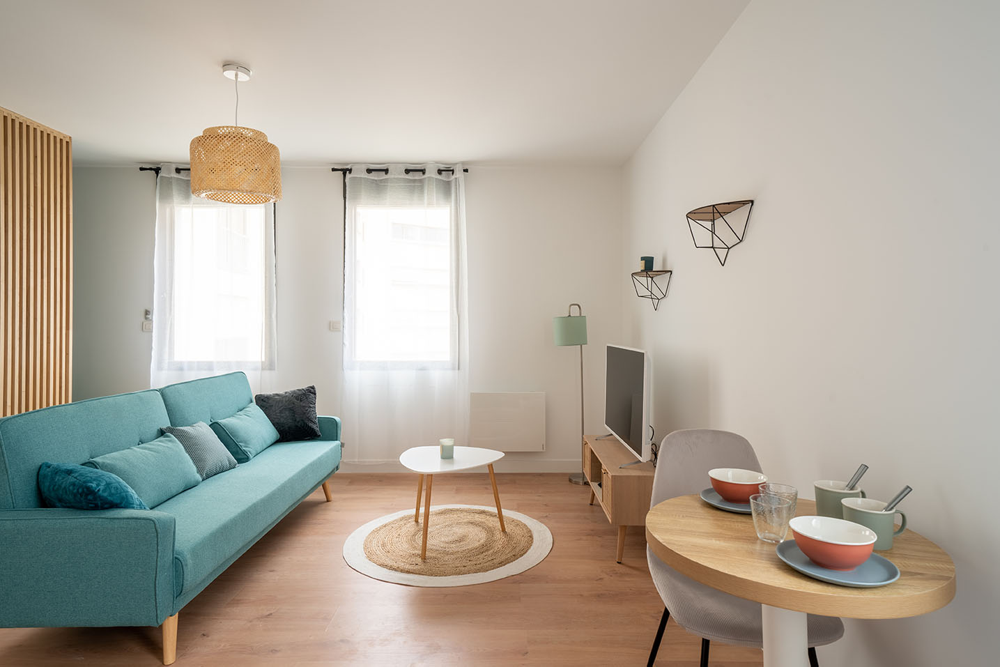 Rénovation d'un studio en centre ville de Nantes par Amélie Guilleminot architecte d'intérieur à Nantes