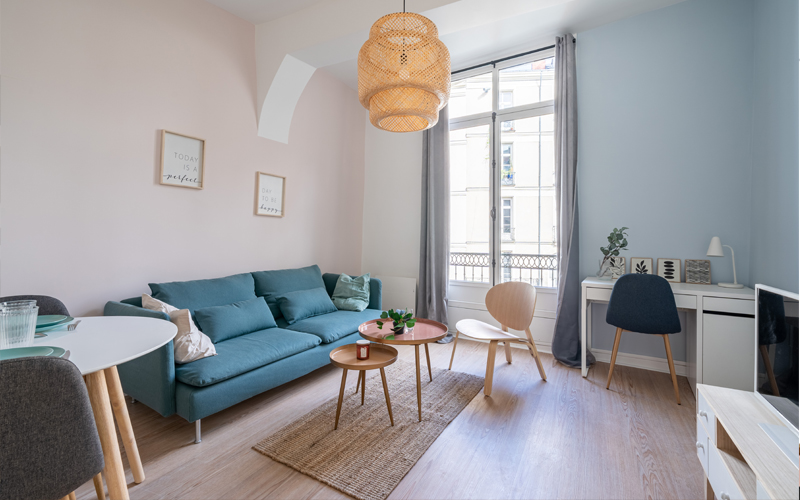 Transformer un Studio en T2 par Amélie Guilleminot architecte d'intérieur à Nantes