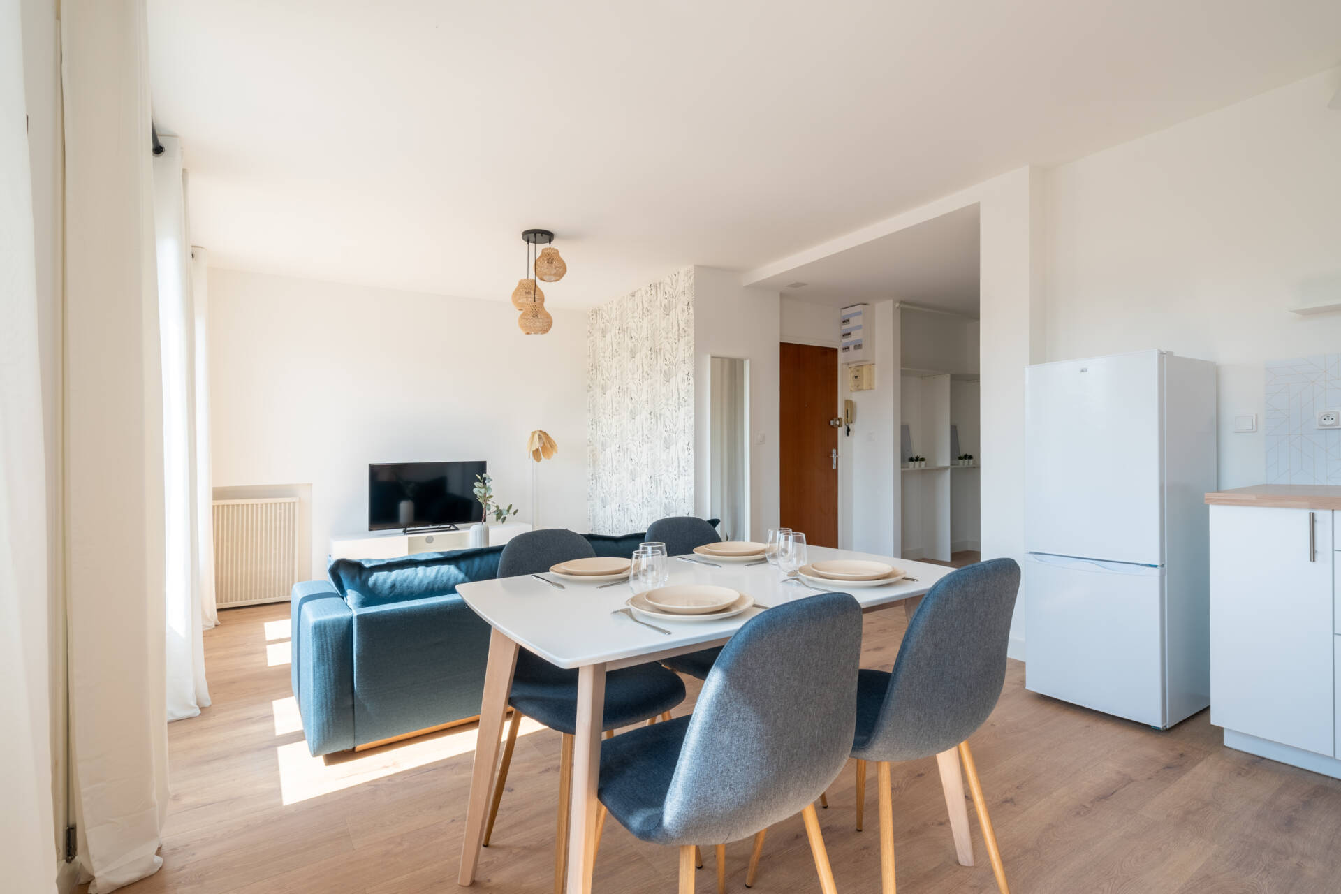 Déplacer une cuisine pour créer une chambre par Amélie Guilleminot architecte d'intérieur à Nantes