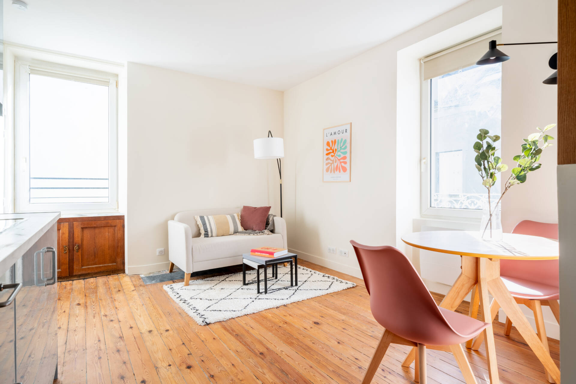 Rénovation d'un studio par Amélie Guilleminot architecte d'intérieur à Nantes